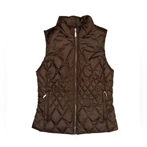 Eddie Bauer Quilted Goose Down Vest
